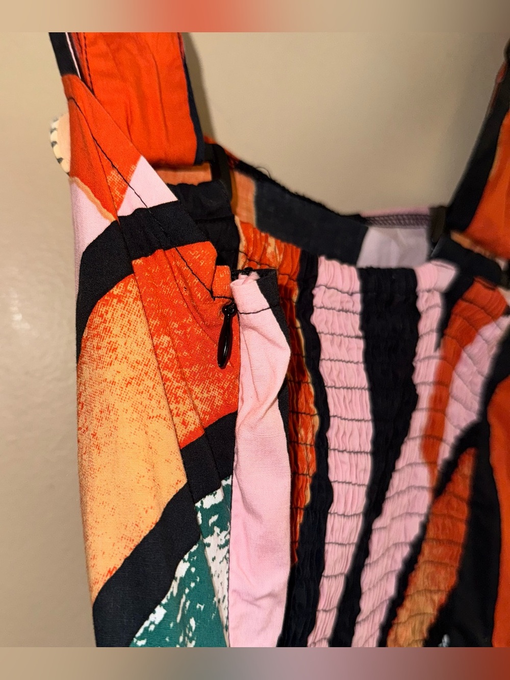 BEL KAZAN Anthropologie Arches Jumpsuit Multicolor Abstract Size M - Picture 12 of 14